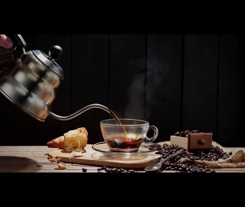 VDO.Coffe hot 01 Stock Footage 326981932