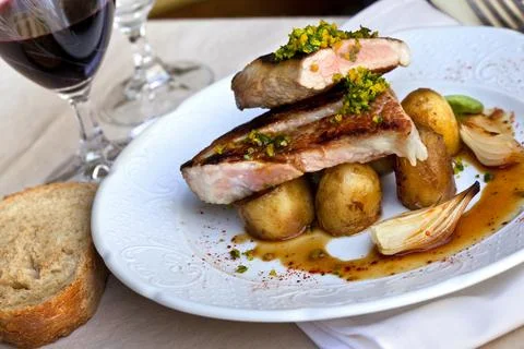 Veal dish Stock Photos