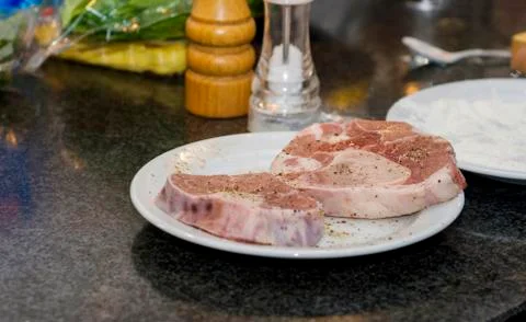 Veal shanks Stock Photos