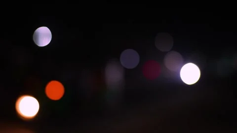 Vechicles bokeh light background footage Stock Footage 293519143