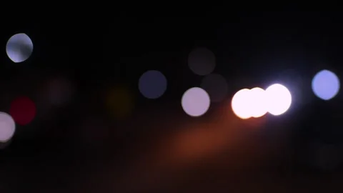 Vechicles bokeh road light background effect Stock Footage 293519175