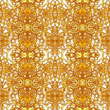 Vecor colorful abstract seamless pattern イラスト素材
