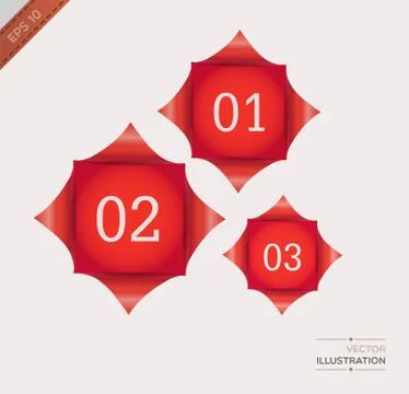 Vector 123 illustration Stock Illustration