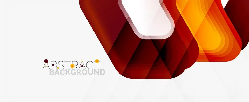 Vector 3d arrow geometric composition, abstract background for business or 스톡 일러스트