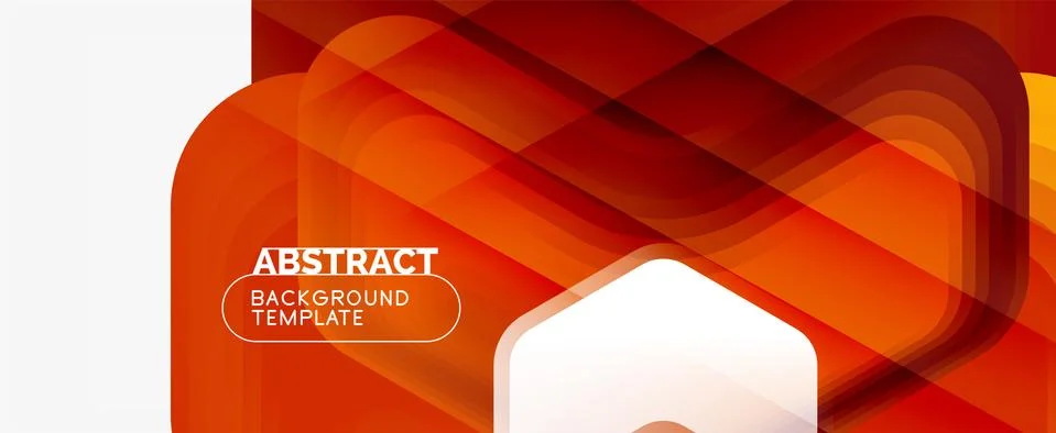 Vector 3d arrow geometric composition, abstract background for business or Stock Illustration