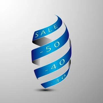The vector 3d banner Stock Illustration