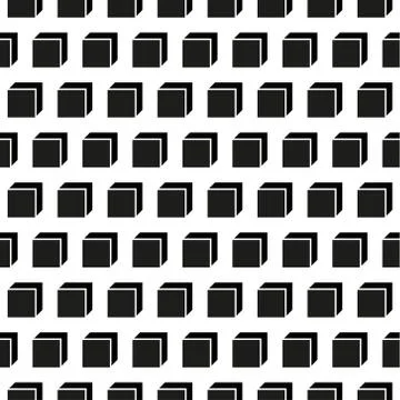 Vector 3d black and white background eps Stock Illustration