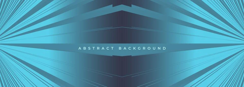 Vector 3D blue abstract modern background with tech lines concept design for Stock Illustration