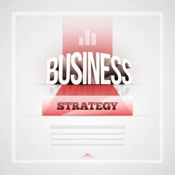 Vector 3d Business text and presentation design layout. Stock Illustration