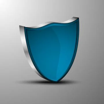The vector 3d heraldic shield.S Stock Illustration