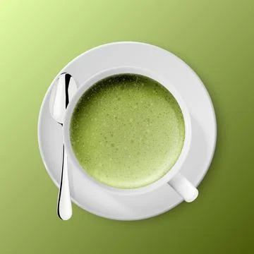 Vector 3d Realistic Ceramic White Porcelain Ceramic Coffee Mug, Cup, Saucer and イラスト素材