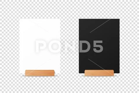 Realistic Vector Illustration of Blank Sheet of Square Paper Fro