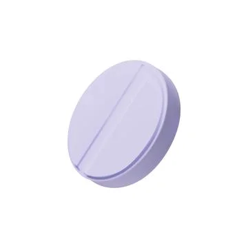Vector 3d render medical pill Stock Illustration