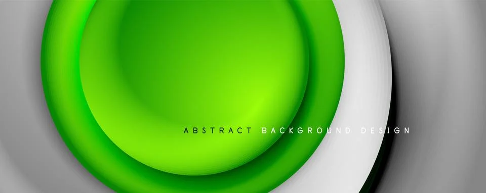 Vector 3d style abstract swirl circles, modern techno digital trendy abstract イラスト素材