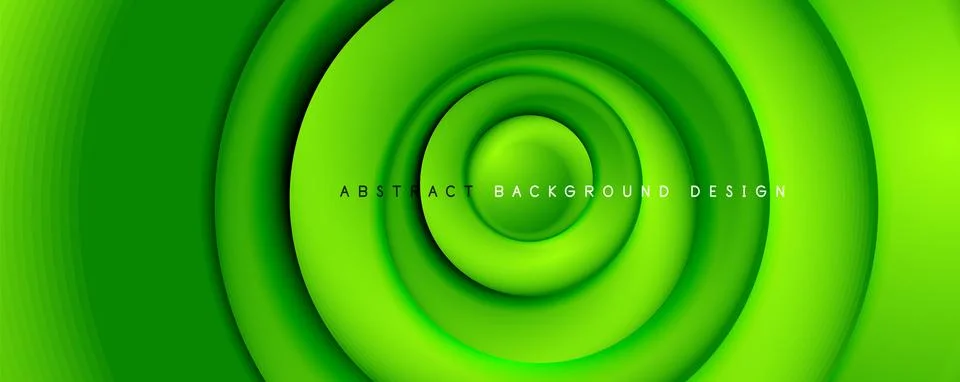 Vector 3d style abstract swirl circles, modern techno digital trendy abstract 스톡 일러스트