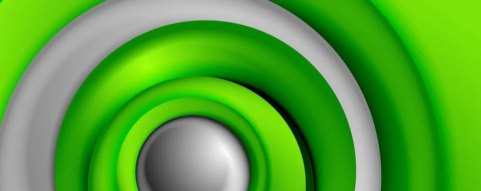 Vector 3d style abstract swirl circles, modern techno digital trendy abstract 스톡 일러스트