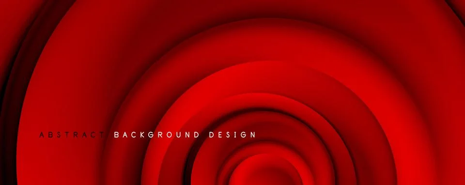 Vector 3d style abstract swirl circles, modern techno digital trendy abstract 스톡 일러스트