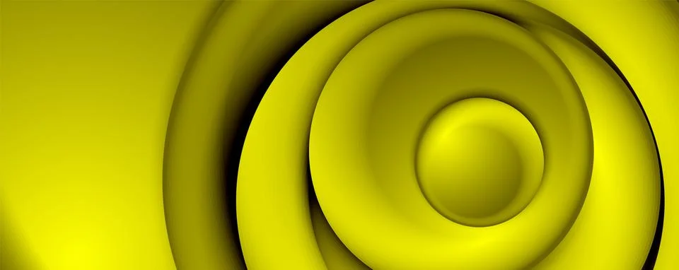 Vector 3d style abstract swirl circles, modern techno digital trendy abstract 스톡 일러스트