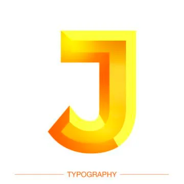 Vector 3D Sunshine letter bold style modern typography for decoration, logo Stock Illustration