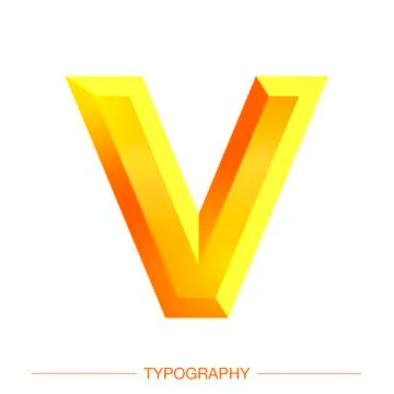 Vector 3D Sunshine letter bold style modern typography for decoration, logo Stock Illustration