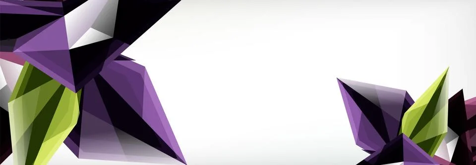 Vector 3d triangles and pyramids abstract background for business or technology 스톡 일러스트