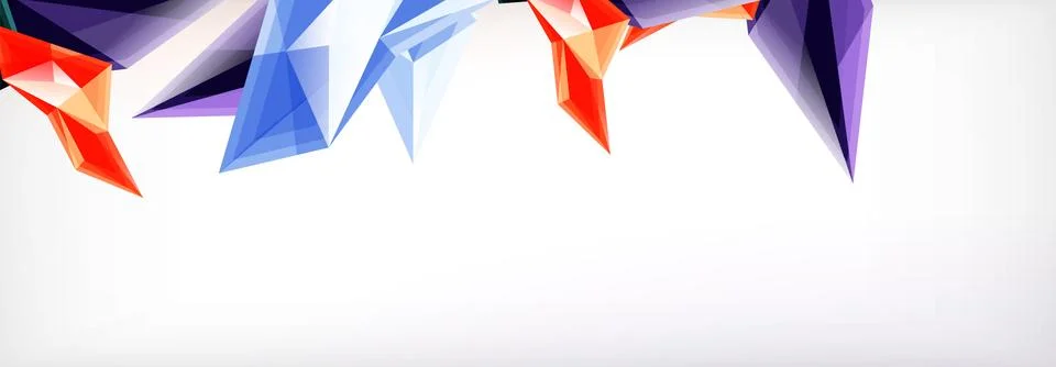 Vector 3d triangles and pyramids abstract background for business or technology イラスト素材