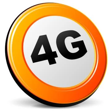 Vector 4g icon Stock Illustration