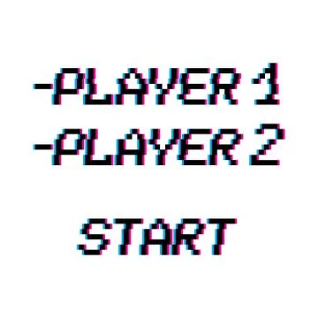 Vector 8 bit Player Stock Illustration