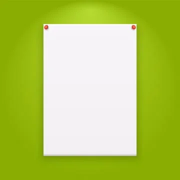 Vector A4 mockup Stock Illustration