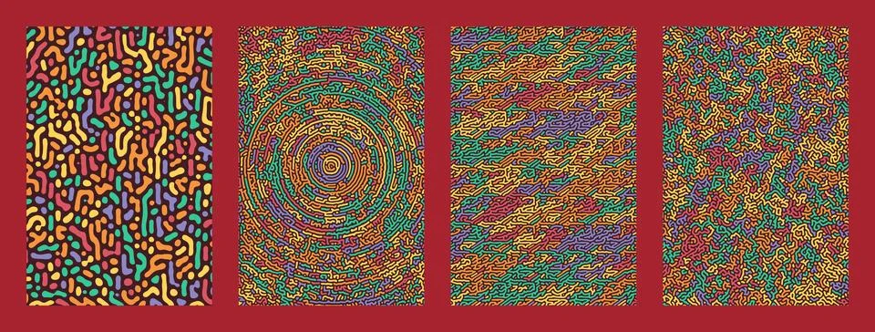 Vector abstract background bio diffusion. organic pattern texture Illustrazione stock