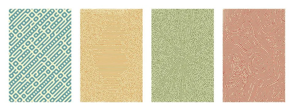 Vector abstract background bio diffusion. organic pattern modern Stock Illustration