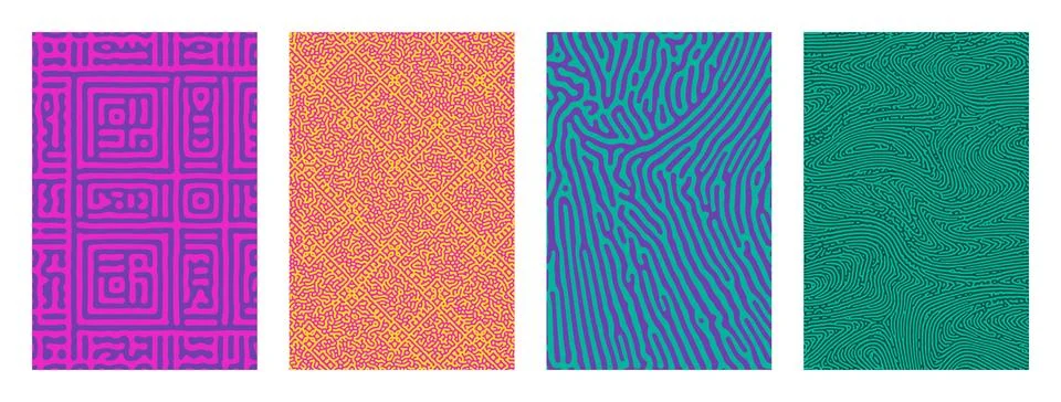 Vector abstract background bio diffusion. shape Illustrazione stock