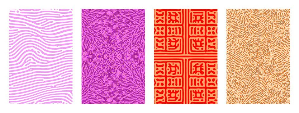 Vector abstract background bio diffusion. geometric organic pattern Stock Illustration