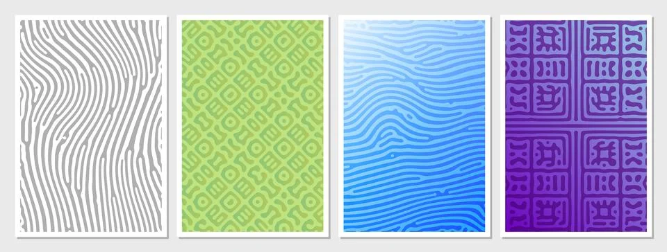 Vector abstract background bio diffusion. geometric ornament イラスト素材