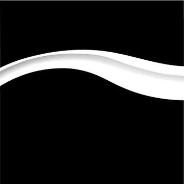 Vector abstract background black color with white line Stock Illustration