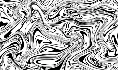 Vector abstract background black stripes zebra print effect on white background Stock Illustration