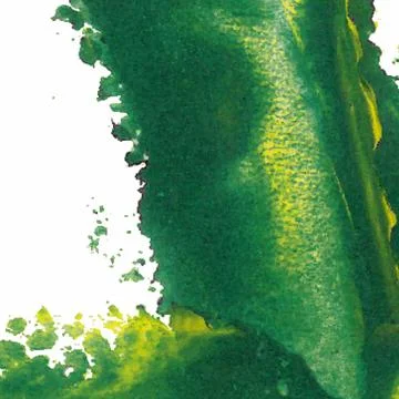 Vector abstract background brush stroke hand painted with acrylic paint, yell Illustrazione stock