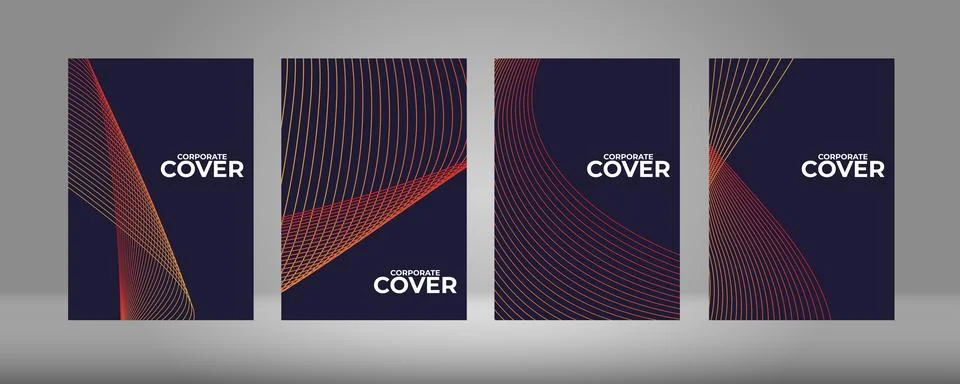 Vector abstract background with colored dynamic waves, lines. Wave flow. イラスト素材