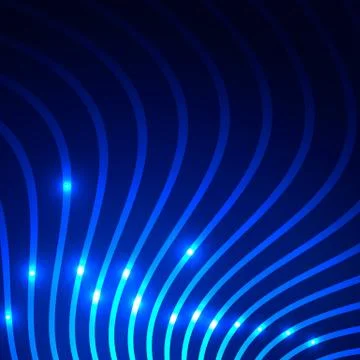 Vector abstract background with curves イラスト素材