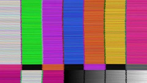 Vector abstract background Distorted glitch TV. Descendant network. Digilal No Stock-Illustration