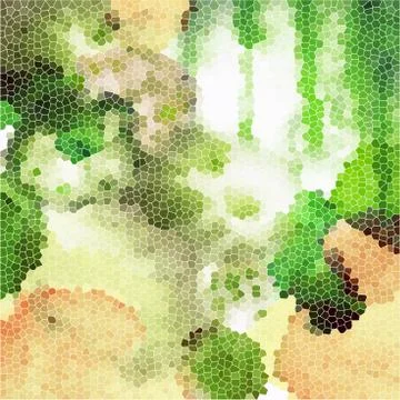 Vector abstract background hand drawn colorful Stock Illustration