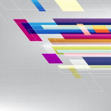 Vector abstract background Icon multi color with transparent. Stock Illustration