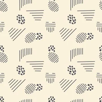 Vector Abstract background with intersecting stripes and spots . Stock Illustration