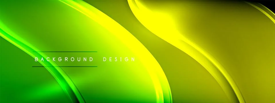 Vector abstract background - liquid transparent bubble shapes on fluid gradient Illustrazione stock