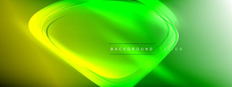 Vector abstract background - liquid transparent bubble shapes on fluid gradient 스톡 일러스트