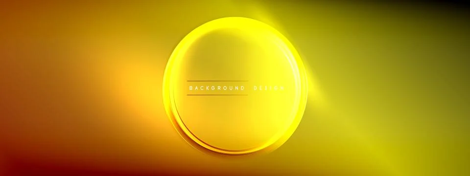 Vector abstract background - liquid transparent bubble shapes on fluid gradient イラスト素材