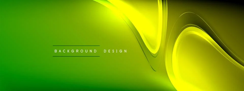 Vector abstract background - liquid transparent bubble shapes on fluid gradient Illustrazione stock