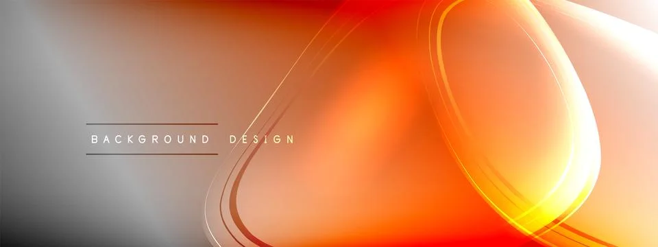 Vector abstract background - liquid transparent bubble shapes on fluid gradient 스톡 일러스트