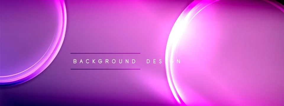 Vector abstract background - liquid transparent bubble shapes on fluid gradient 스톡 일러스트