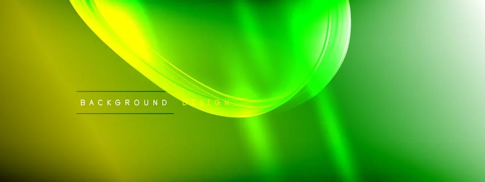 Vector abstract background - liquid transparent bubble shapes on fluid gradient Illustrazione stock